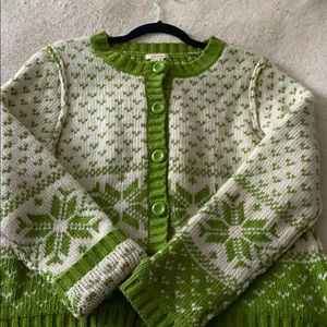 Brand new Sundance catalog sweater